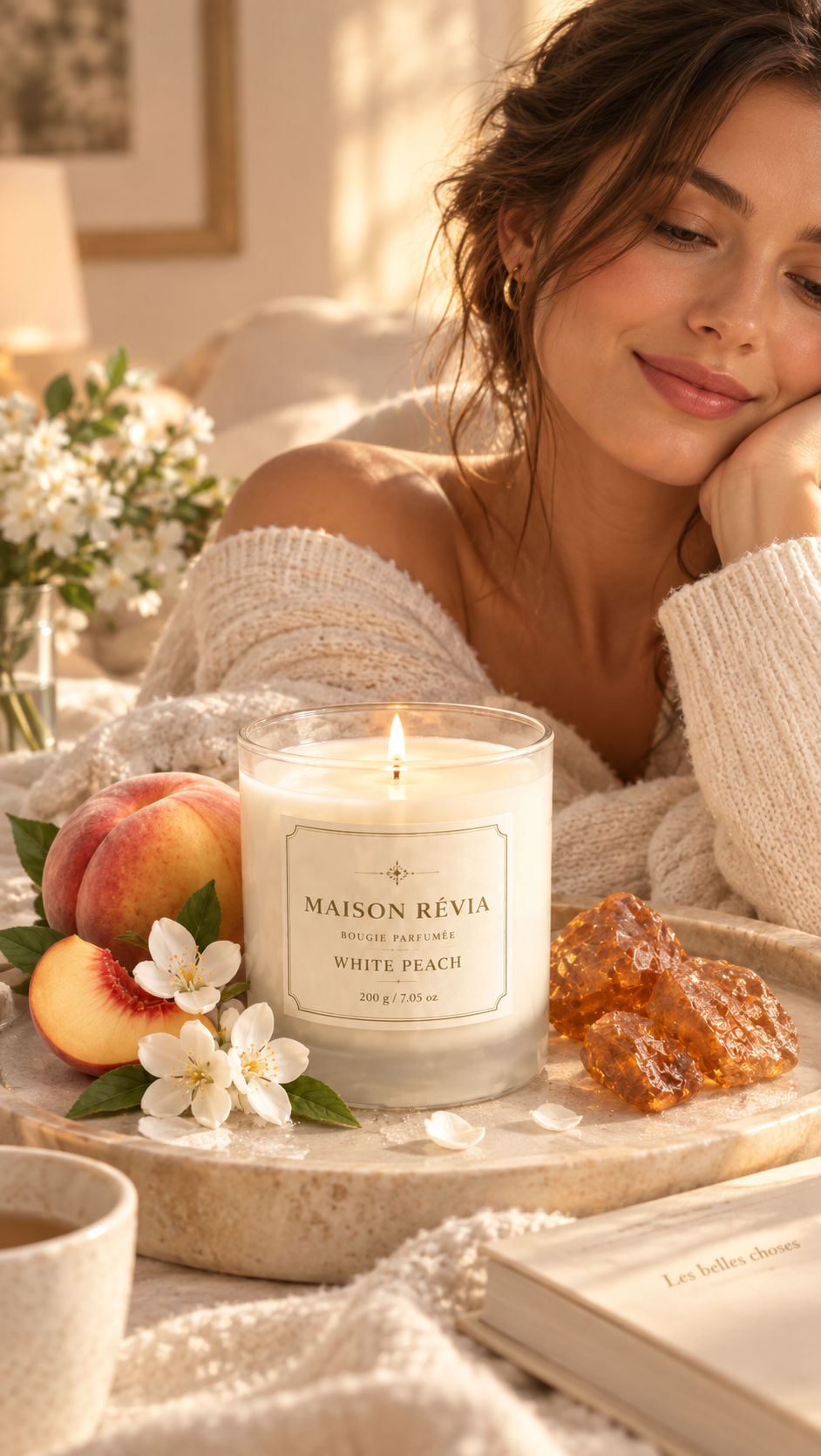 Bougie parfumée Maison Révia 200 g